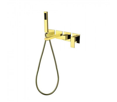 Смеситель для ванны встраиваемый Grocenberg GB5060GO, золото 