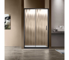 Душевая дверь Vincea Garda VDS-1G120CHB, 1200, черный, стекло шиншилла 