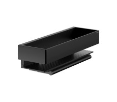 Полочка для душа со стеклоочистителем, съемный Keuco EDITION 11 11159370000 Черный матовый 