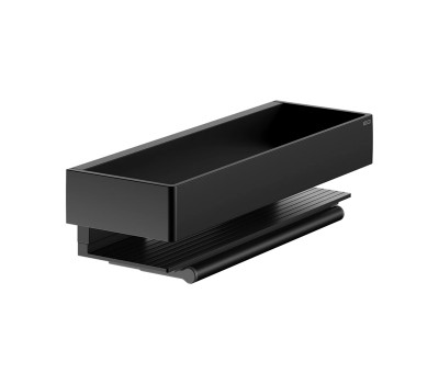 Полочка для душа со стеклоочистителем, съемный Keuco EDITION 11 11159370000 Черный матовый 