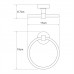 Держатель полотенец WasserKRAFT Isen K-4000 4060 Хром 