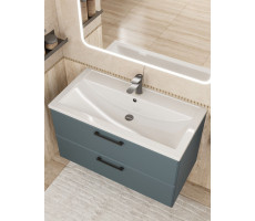 Раковина для ванной Uperwood Foster 90х45,5х17,5 см, белая глянцевая 291020343 Раковина для ванной Uperwood Foster 90х45,5х17,5 см, белая глянцевая 291020343
