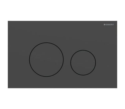Клавиши смыва Geberit Sigma 115.628.14.1 Черный матовый 