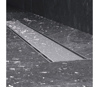 Трап для душа линейный, универсальный затвор Tile, 60 см AM.PM PrimeFlow W02SC-U11-060-04SB Хром Трап для душа линейный, универсальный затвор Tile, 60 см AM.PM PrimeFlow W02SC-U11-060-04SB Хром