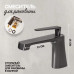 Смеситель для раковины Hansberge H1068BG графит 