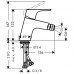 Смеситель для биде Hansgrohe Focus 31922000 хром 