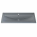 Раковина для ванной кварцевая Uperwood Foster Quartz 100х45,5х17,5 см, серая матовая, бетон 291030045 Раковина для ванной кварцевая Uperwood Foster Quartz 100х45,5х17,5 см, серая матовая, бетон 291030045
