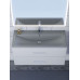 Раковина для ванной кварцевая Uperwood Foster Quartz 100х45,5х17,5 см, серая матовая, бетон 291030045 Раковина для ванной кварцевая Uperwood Foster Quartz 100х45,5х17,5 см, серая матовая, бетон 291030045