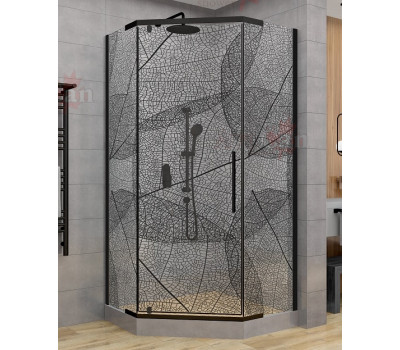 Душевой уголок AvaCan PB 90 черный 