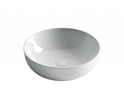 Умывальник чаша накладная круглая Element 420*420*130мм Ceramica Nova CN5024 Белый 