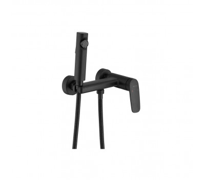 Гигиенический душ со смесителем Shevanik S8505H-1, черный