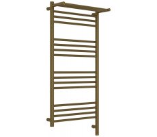 Полотенцесушитель Сунержа Богема 3.1 с 1 полкой 532*215*1124 нижнее справа МЭМ цвет-бронза состаренная 05-6007-1050 