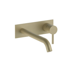 Смеситель для раковины Fantini Nostromo 50 P6 E814B Золото Смеситель для раковины Fantini Nostromo 50 P6 E814B Золото