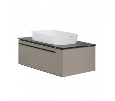 Тумба под раковину подвесная La Fenice Elba FNC-01-ELB-C-100, бежевая 