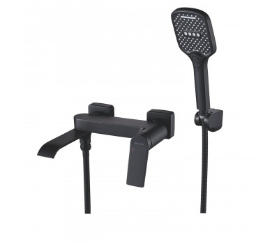 Смеситель для ванны Shevanik S4102H, черный