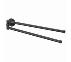 Держатель полотенец WasserKRAFT Isar K-7300 7331 Темная бронза 