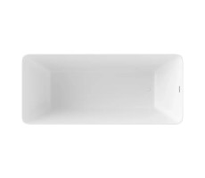 Ванна свободностоящая 180х85 KUPALA Cubo WBK180001 искусственный камень Белый матовый 