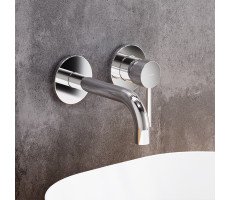 Смеситель для раковины, монтируемый в стену Damixa Scandinavian Pure 360260000 Хром 