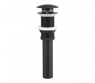 Донный клапан Gid G-54BL без перелива Черный глянцевый 