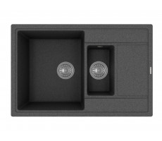 Кухонная мойка Florentina ЛИПСИ 20.250.D0780.102, черный 