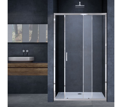 Душевая дверь Vincea Alpha VDS-3AL140CL, 1400, хром, стекло прозрачное 