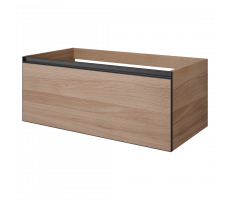 Тумба Armadi Art QUATRO 1 100см WILLOW профиль ANTHRACITE 790-M1-100-W-A 