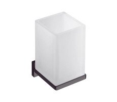 Стакан Colombo Look B1602.GL-VAN графит полированный Стакан Colombo Look B1602.GL-VAN графит полированный