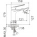 Смеситель для раковины BELZ B533 однорычажный B10533 хром 