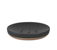 Мыльница WasserKRAFT K-6100 6129 черный матовый 