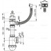 Сифон для мойки Alcadrain с нержавеющей решеткой DN70 и гофропереливом A444-DN50/40 