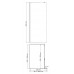Душевая перегородка WasserKRAFT Rossel 28W 28W39 Хром 