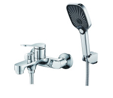 Смеситель для ванны Shevanik S6202, хром