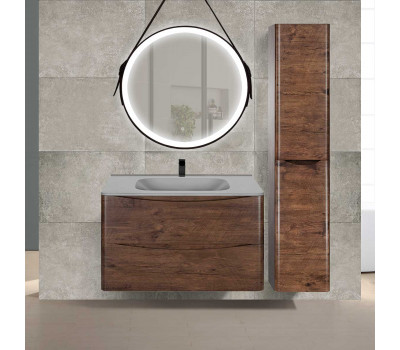 База под раковину Vincea Paola 800 подвесная, 2 выкатных ящика soft close, R.Wood 