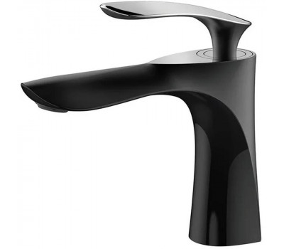 Смеситель для раковины Grocenberg GB2001BC, черный/хром 