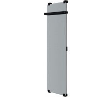 Полотенцесушитель электрический Allen Brau Infinity 140x44 с рейлингом, черный браш Полотенцесушитель электрический Allen Brau Infinity 140x44 с рейлингом, черный браш