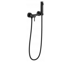 Смеситель BELZ с гигиенической лейкой черный B55803-7 черный матовый 