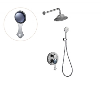 Душевой комплект ЯСМИНА NT800/B03-2 хром Bronze de Luxe 