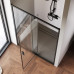 Душевая дверь в нишу 120x195 см, распашная AM.PM Gem W90G-120-1P-BT  