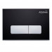 Панель смыва акриловая AQUAme AQM4104B черный 