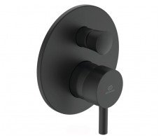 Смеситель для ванны Ideal Standard Silk Black Ceraline, черный матовый со скрытой частью A6939XG 