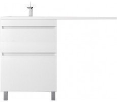 Тумба напольная Style Line Даллас ЛЕОН 120, Люкс белая, PLUS СС-00002438 Тумба напольная Style Line Даллас ЛЕОН 120, Люкс белая, PLUS СС-00002438