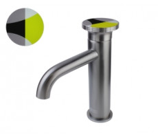 Смеситель для раковины ОМГ! 9009GM-Y графит желтый Bronze de Luxe 