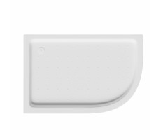 Душевой поддон ABBER AD3E109 L 100х90 асимметричный, акриловый, белый 