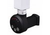 Электрический ТЭН Мег 1.0 600W RAL9005, черный, маскирующий элемент 
