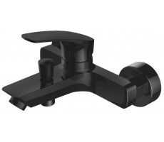Смеситель для ванны с душем Aquanet Static Black AF330-20B Черный 