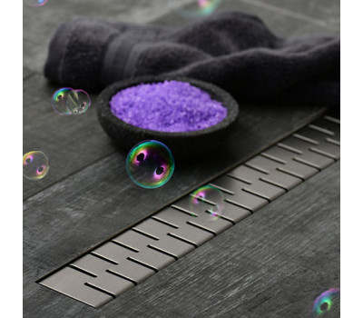 Душевой лоток Veconi Medium Satin 450 V450MS Хром матовый  Душевой лоток Veconi Medium Satin 450 V450MS Хром матовый