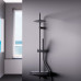 Душевая система c термостатом Damixa Scandinavian Pure 936760300 Черный 