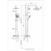 Душевая система DK Rhein Reisling DA1273701B03 хром 