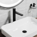 Смеситель для раковины WasserKRAFT Nuthe 9100 9103H черный матовый 