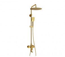 Душевая система WasserKRAFT  A155.262.201.BG золото 